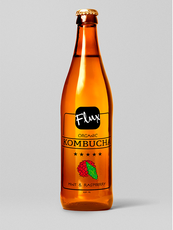 Packaging Flux Kombucha
