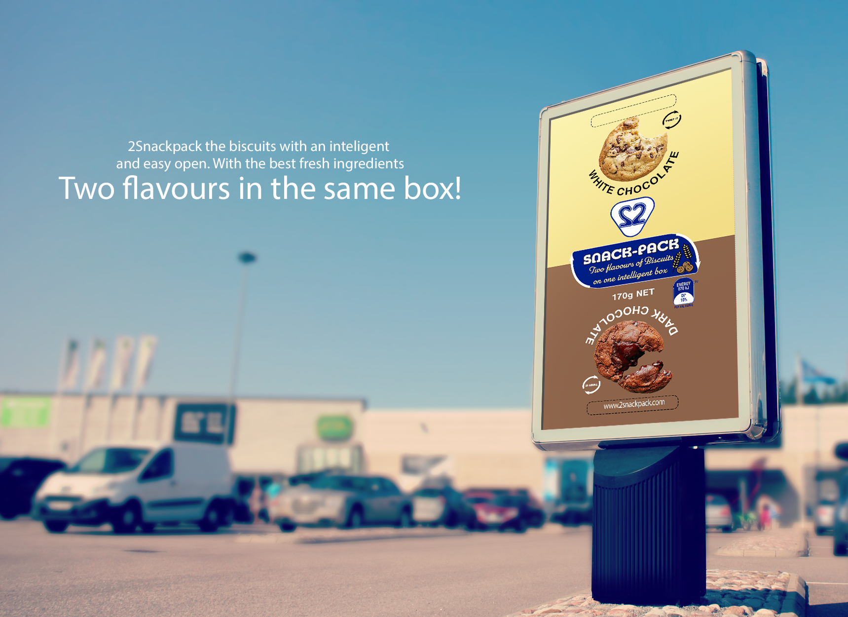 SNACK-PACK ciudad cartel